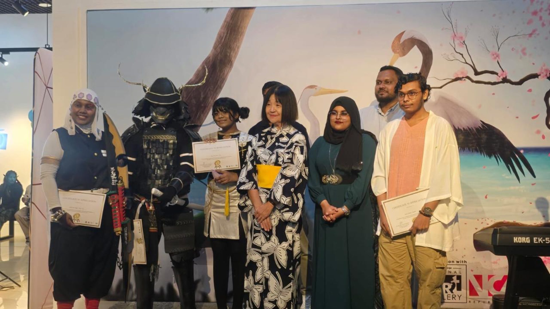 Japan-Maldives Arts Event 2025 by MCPR and Embassy of Japan